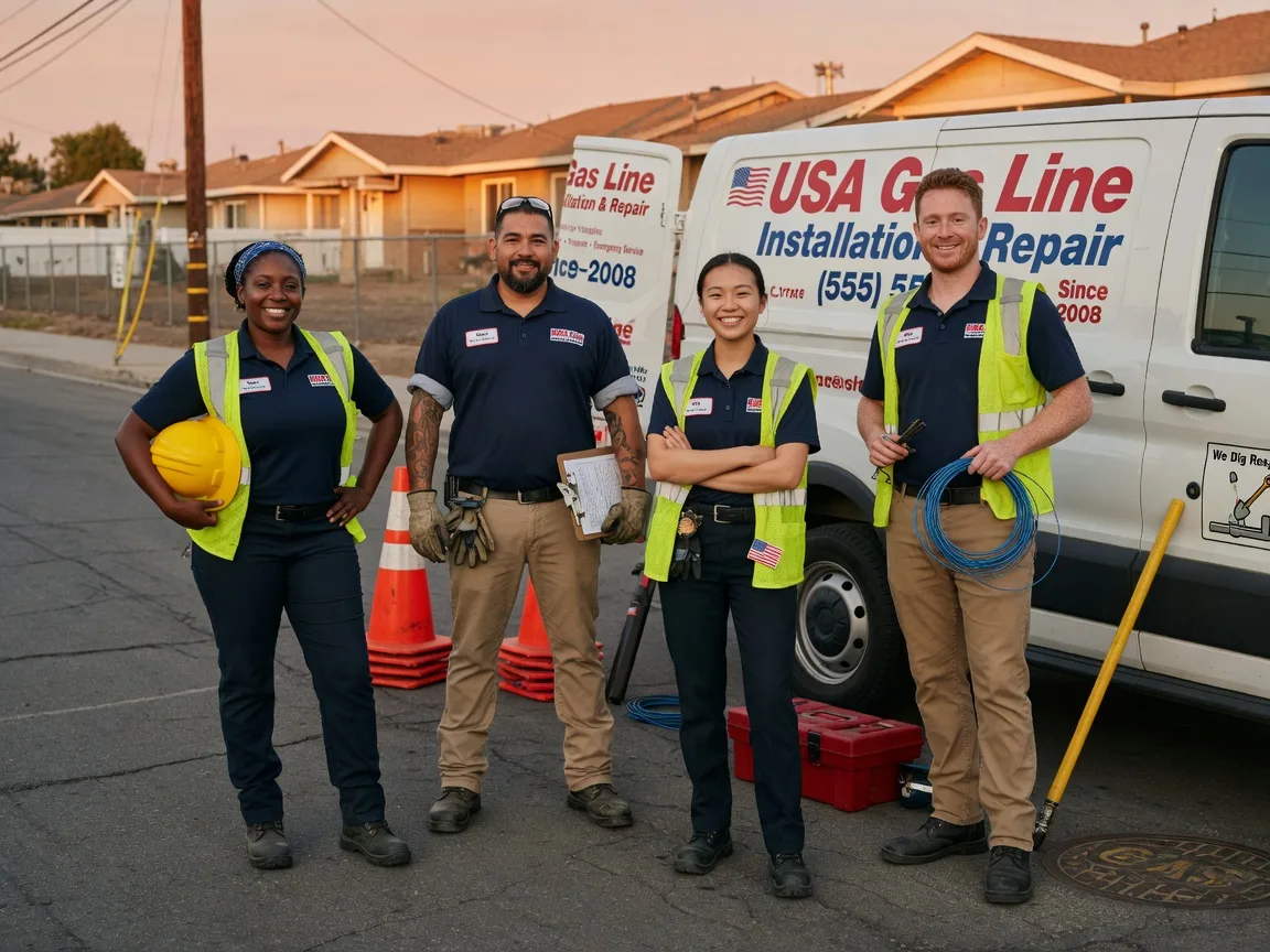 Gas Line Installation company in Clovis, CA